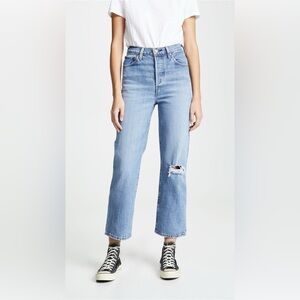 Levi’s 501 High-Rise Light Blue Jeans